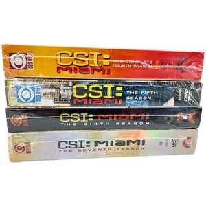 CSI Miami Complete Seasons 4-7 Sealed